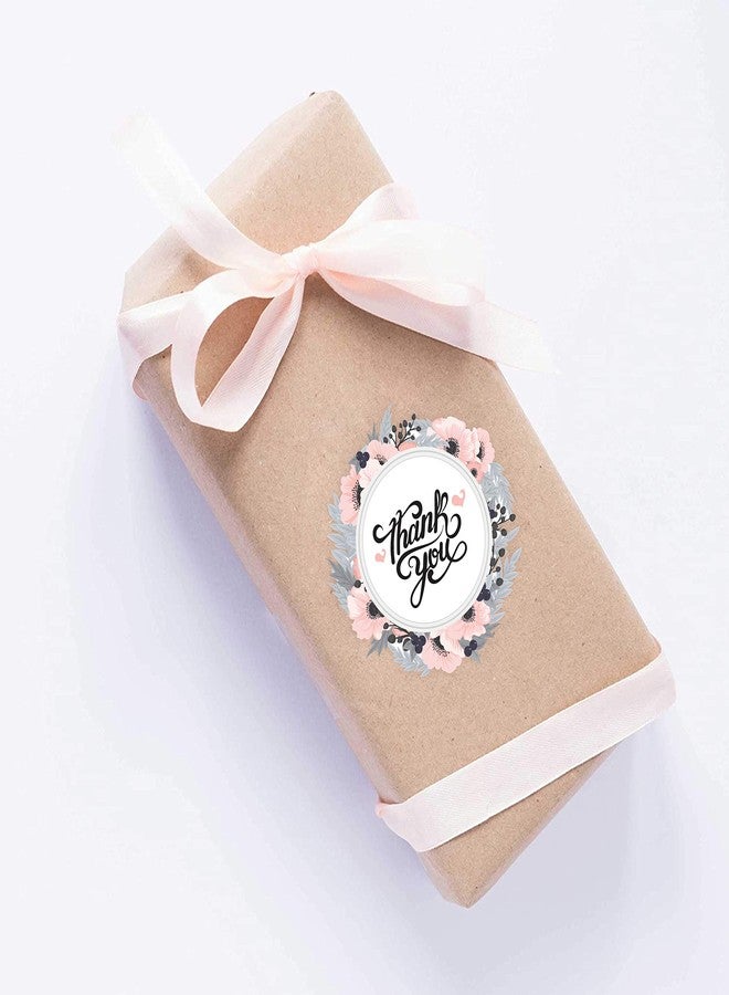 DivineDesigns ملصقات شكر من الفينيل من DivineDesigns بتصميم ورود إنجليزية، بلمسة نهائية غير لامعة، مناسبة لبطاقات الهدايا - (متعددة الألوان، 50 قطعة) - Image 2